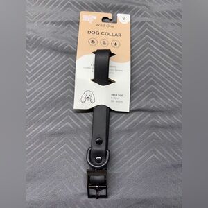 Wild One Black Dog Collar NWT Size Small
